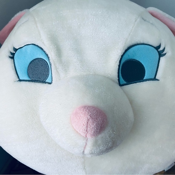 Disney Store Aristocrats Marie Head Shaped Plush Pillow - Picture 3 of 15